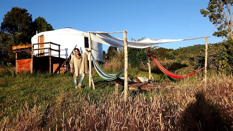 Yurts (Puyehue, Los Lagos, Chile)