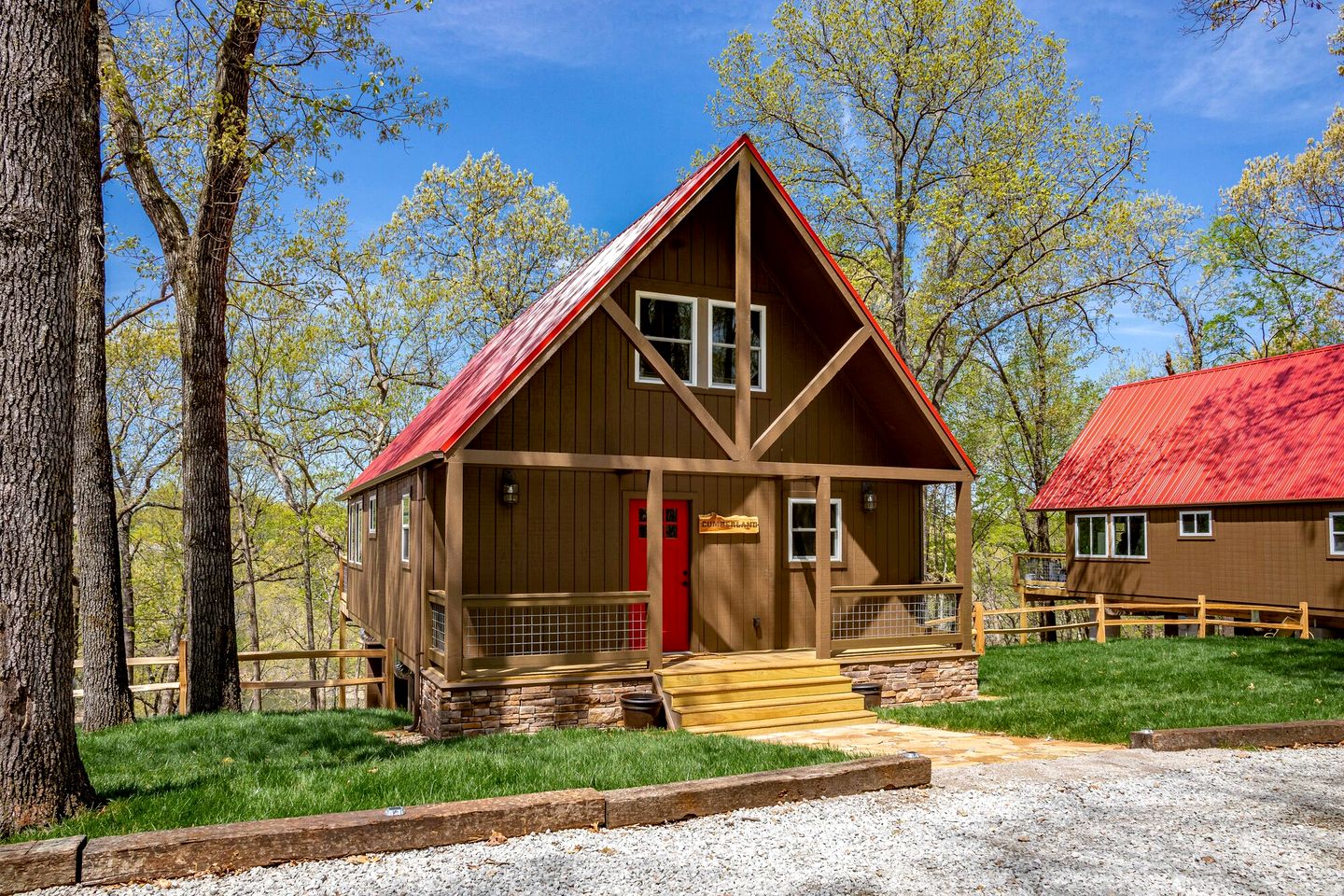 Lovely Cabin Nestled into the Woods in Oklahoma