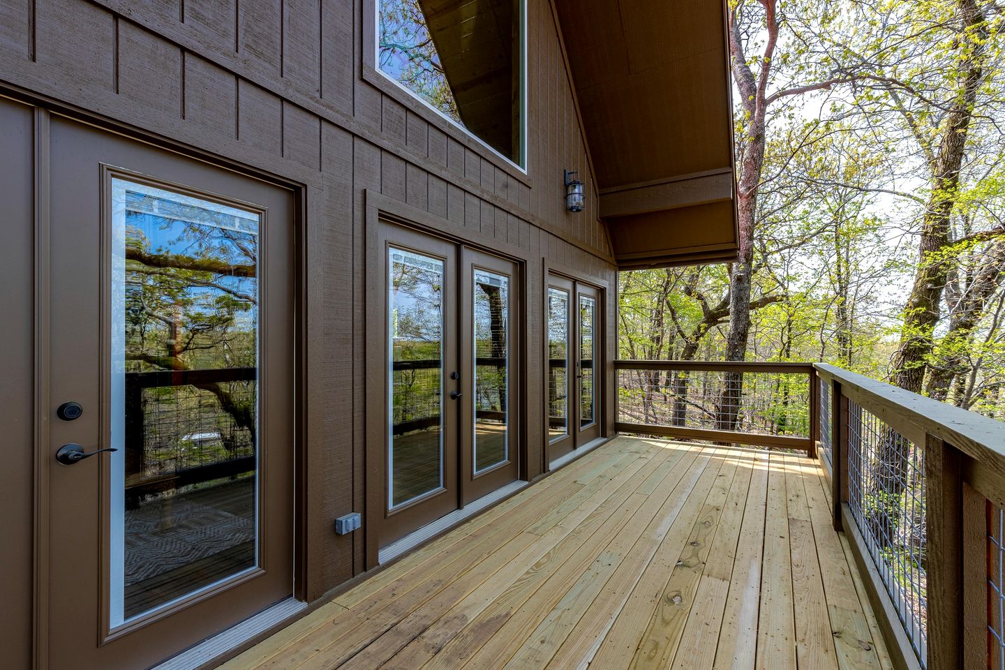 Lovely Cabin Nestled into the Woods in Oklahoma