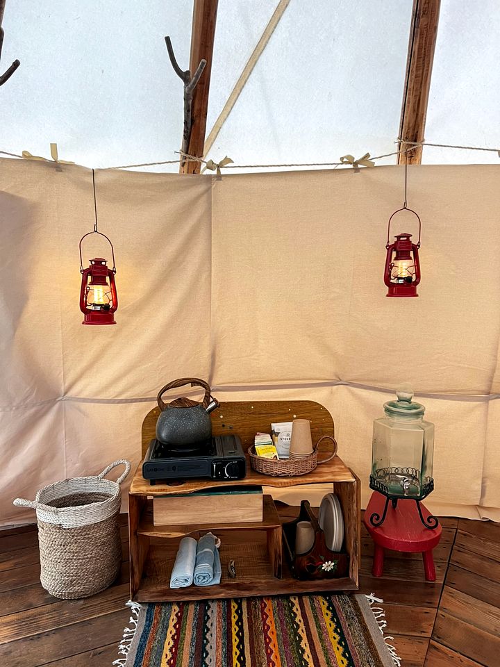 Lovely Equipped Tipi Perfect for a Intimate Getaway in NY