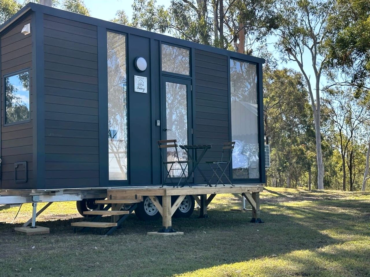 Lovely Tiny House Surrounded by Beautiful Rustic Landscape in Queensland, Australia