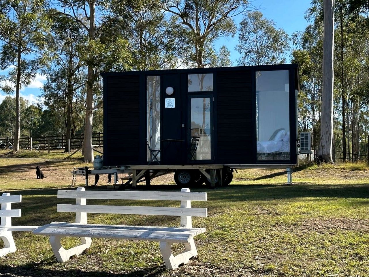Lovely Tiny House Surrounded by Beautiful Rustic Landscape in Queensland, Australia