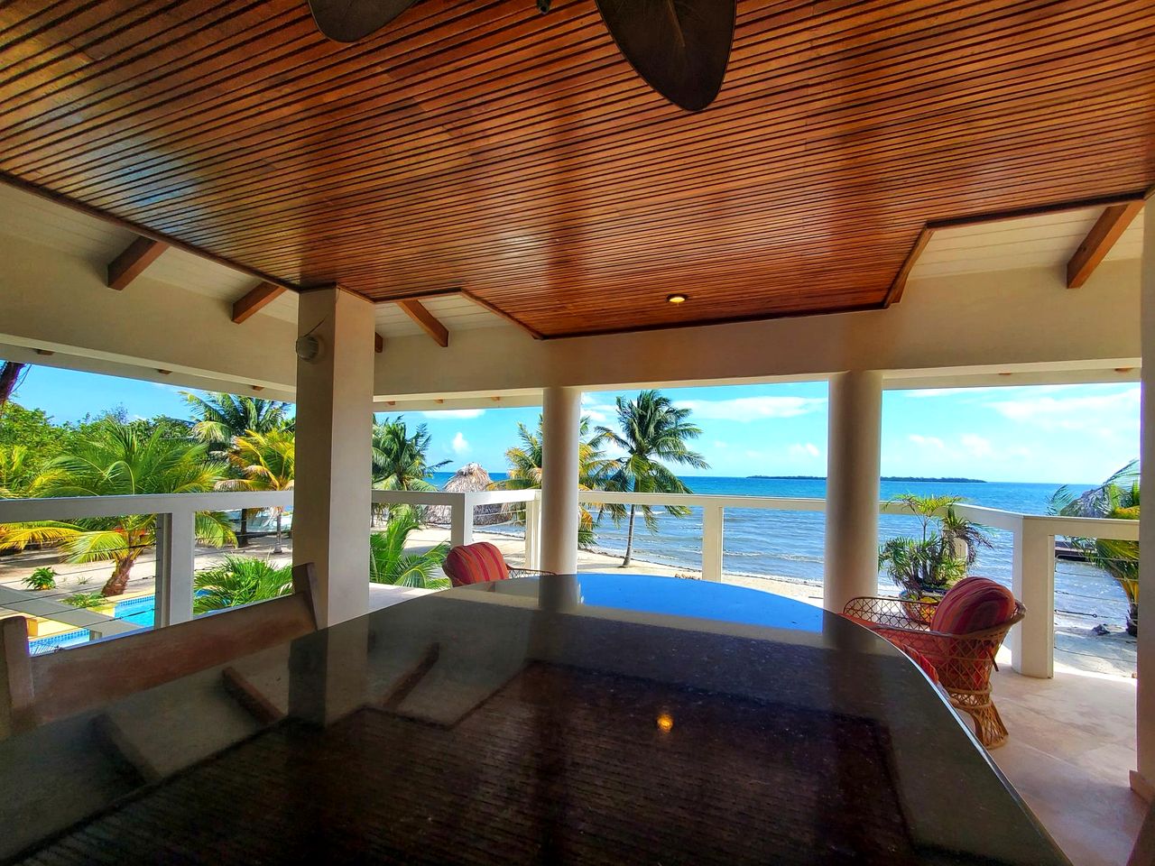Beautiful Beach House with Swimming Pool and Gorgeous Ocean VIews in Belize City, Belize District