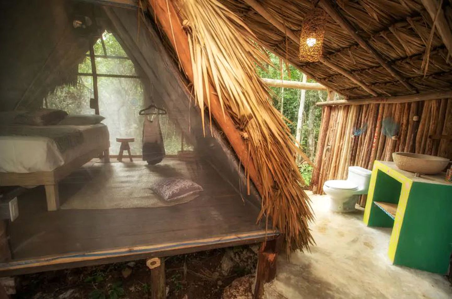 Rustic Hut Rental for a Romantic Getaway near the Breathtaking Beaches of Tulum, Mexico