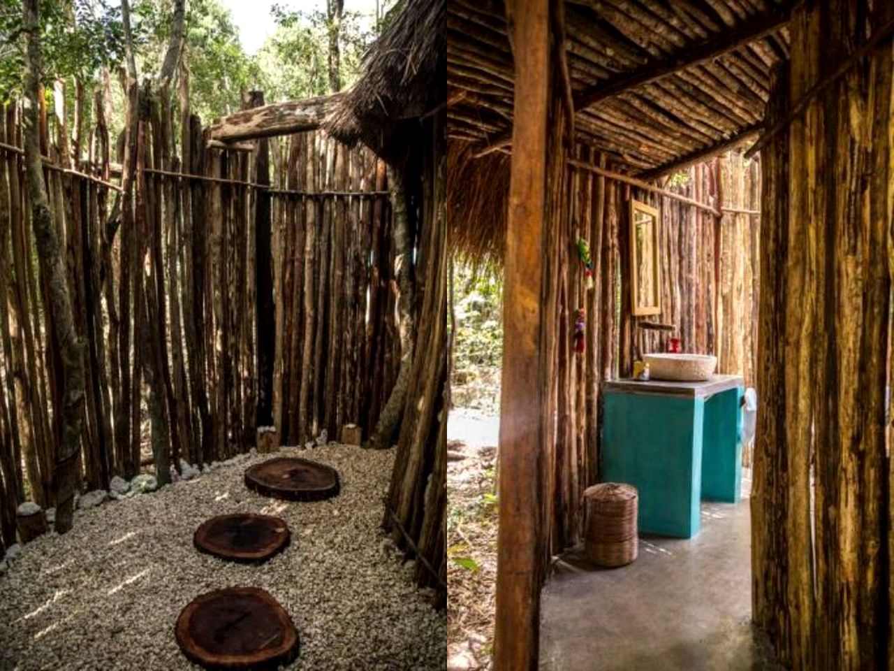 Eco-Friendly Hut Rental Tucked Away in the Jungle near Tulum, Mexico