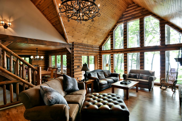 Log Cabins (United States of America, Hayward, Wisconsin)