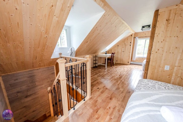 Cabins (Canada, Notre dame de la Merci, Quebec)