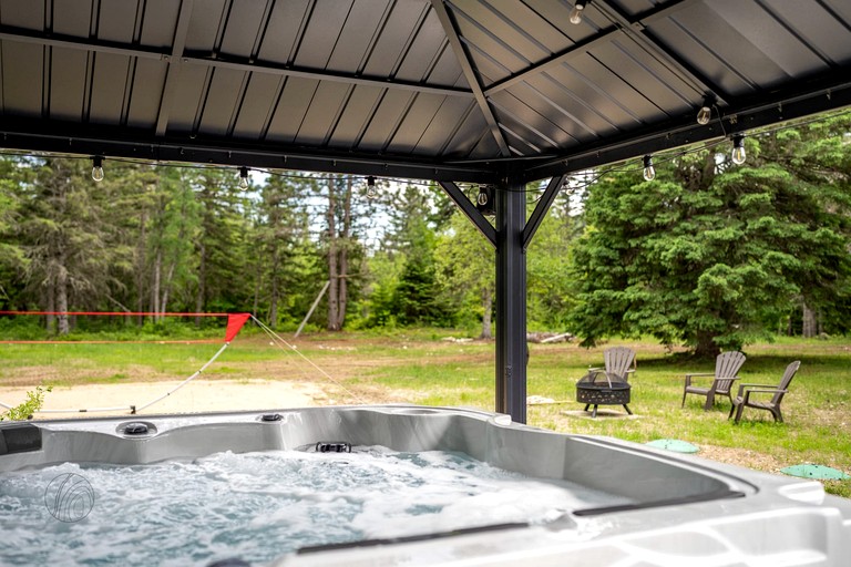 Cabins (Canada, Notre dame de la Merci, Quebec)