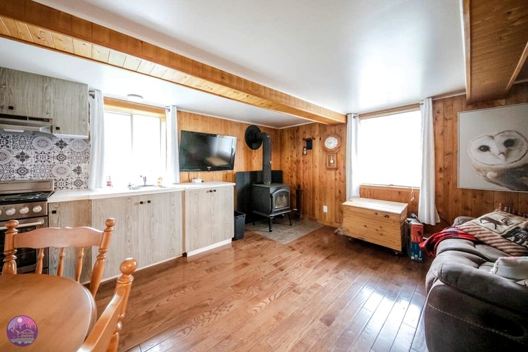 Cabins (Canada, Notre dame de la Merci, Quebec)