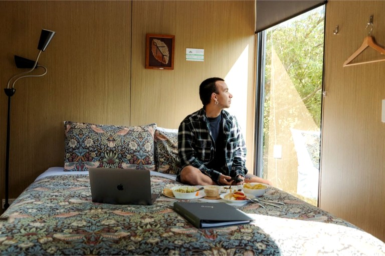 Tiny Houses (New Zealand, Owaka, South Island)