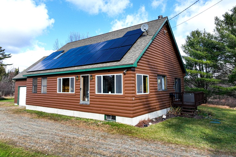 Cabins (United States of America, Lily Bay Township, Maine)