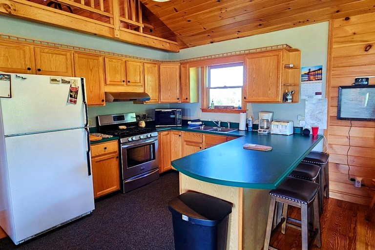 Cabins (United States of America, Lily Bay Township, Maine)