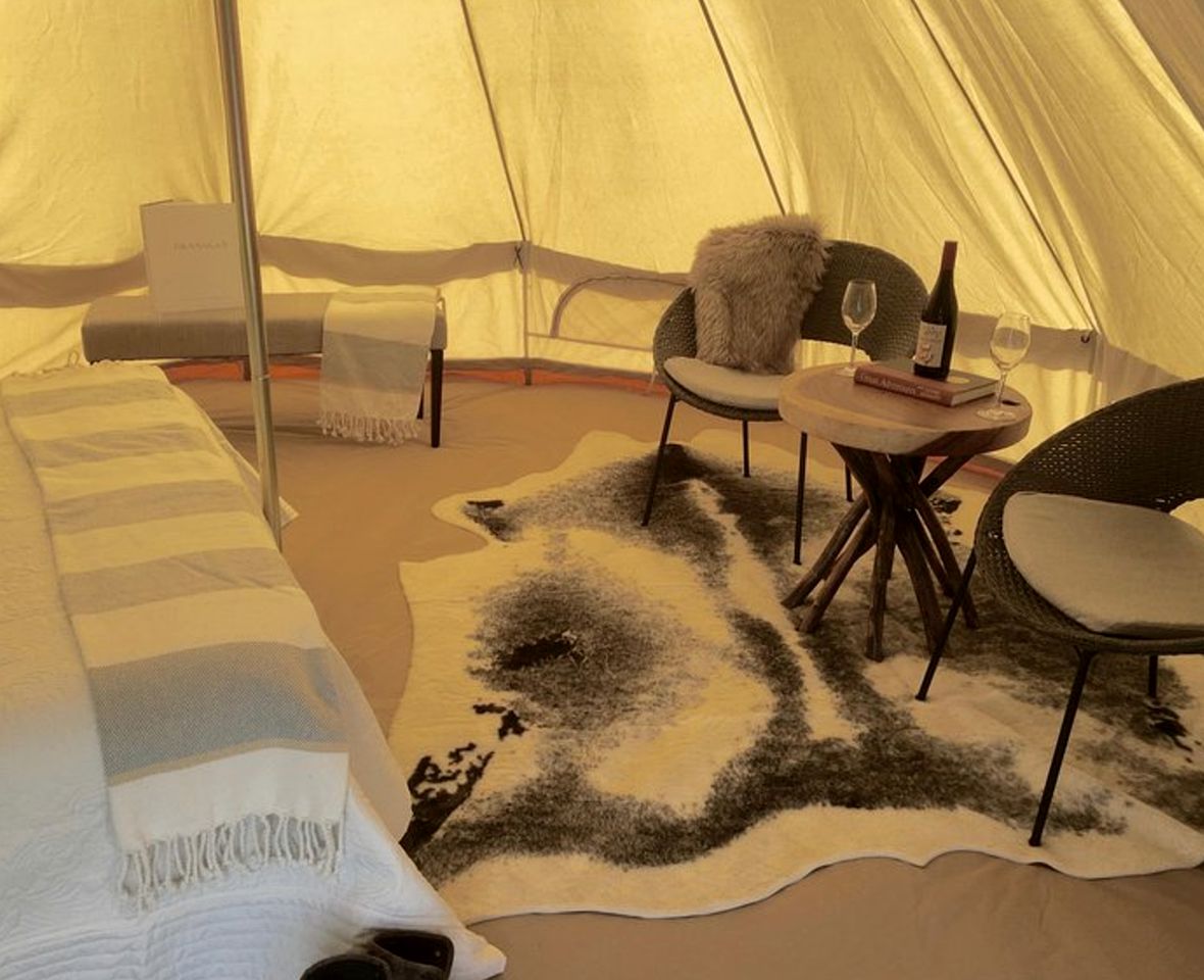 Bell Tents in British Columbia, Canada