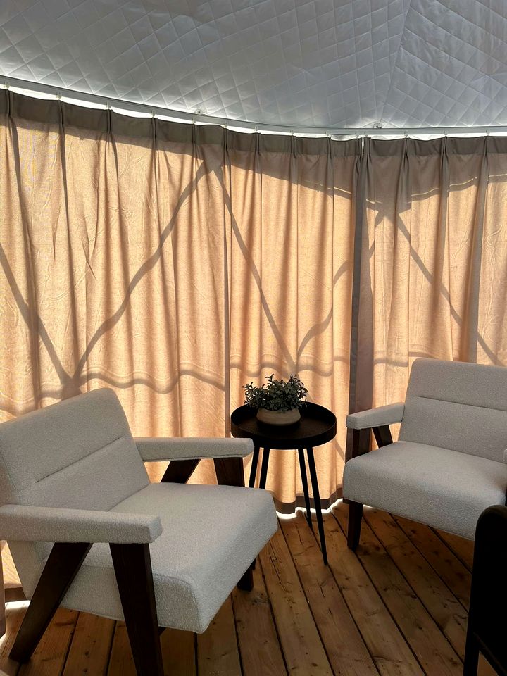 Luxurious Nordic Geodome with Stargazing Skylight near The Grotto in Tobermory, Ontario