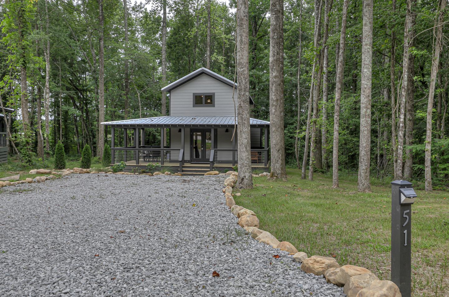Cute Cottage Settled Between Trees in Monteagle, Tennessee