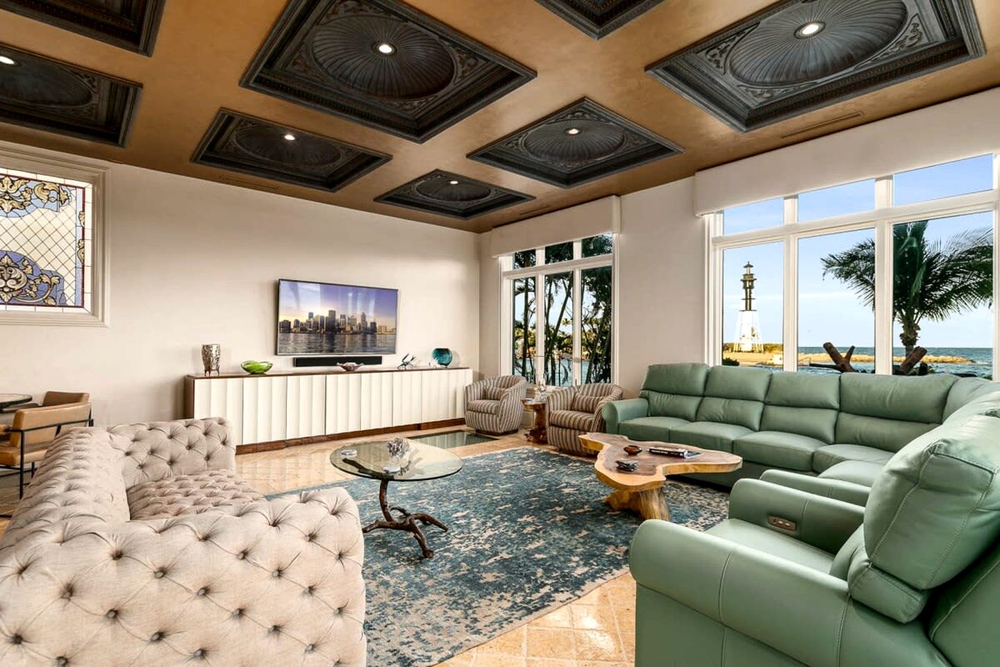 Incredible Luxurious Mansion with Amazing Amenities and Stunning Sea Views in Pompano Beach, Florida
