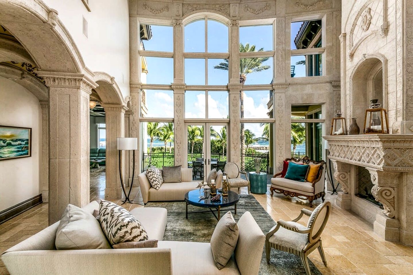 Incredible Luxurious Mansion with Amazing Amenities and Stunning Sea Views in Pompano Beach, Florida