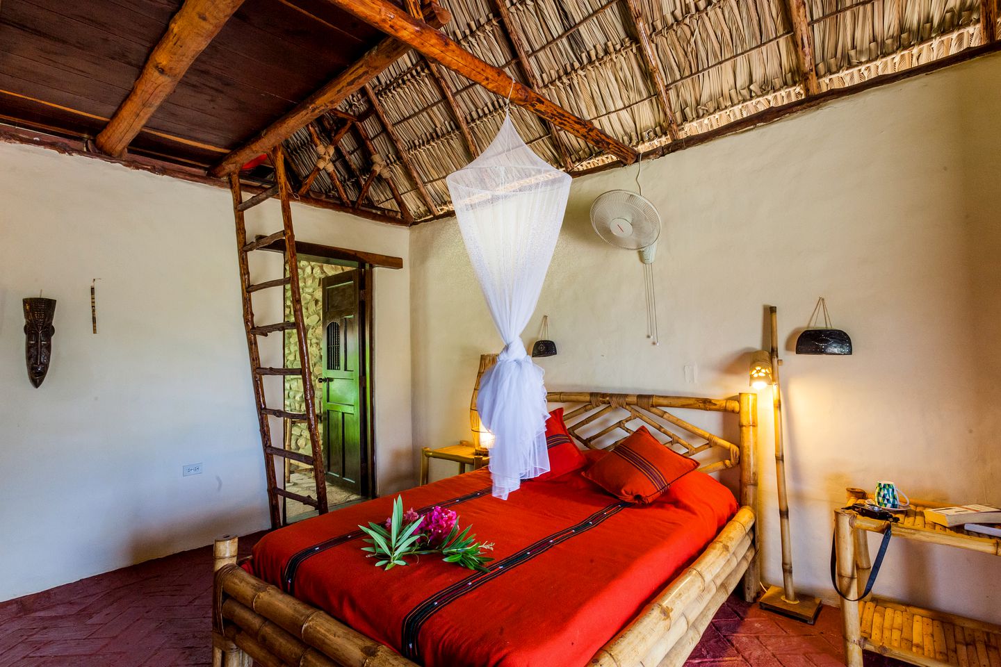 Luxurious Bungalows Settled in the Sand in Southwest Coast of Nicaragua