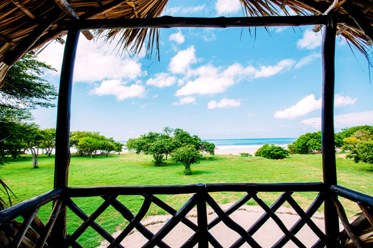 Luxurious Bungalows Settled in the Sand in Southwest Coast of Nicaragua