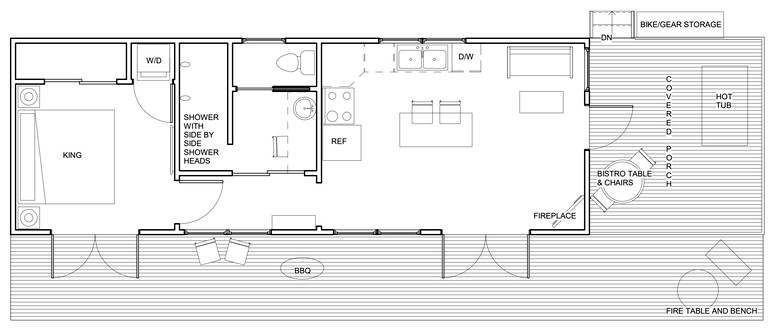 Cabins (United States of America, Brevard, North Carolina)
