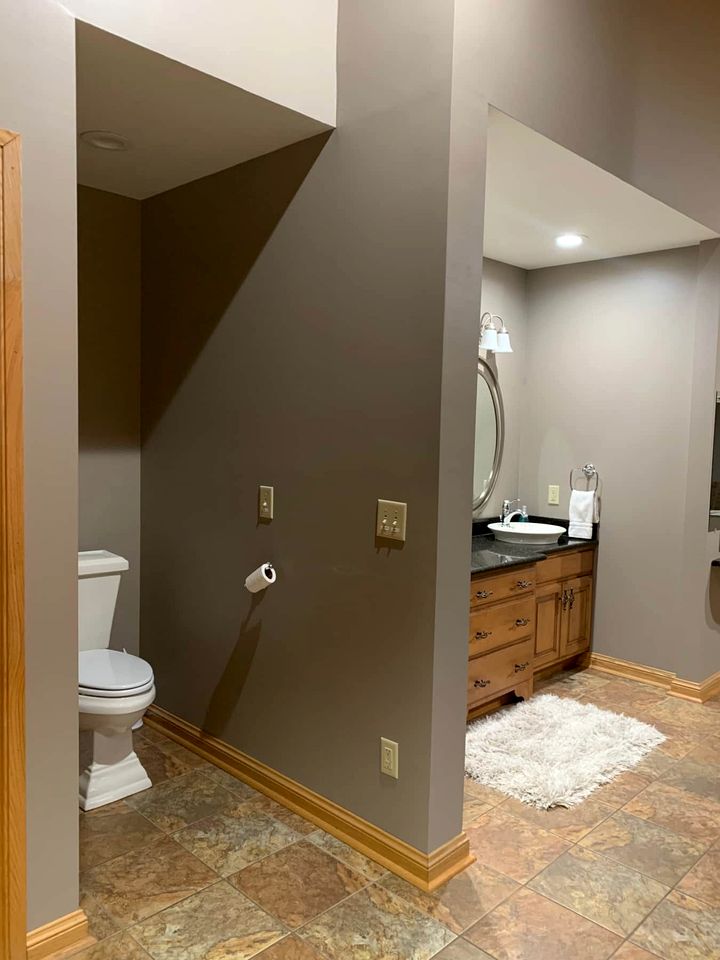 Luxurious Cabin Retreat with Heated Pool and Scenic Creek Views in Wayne Township, IN