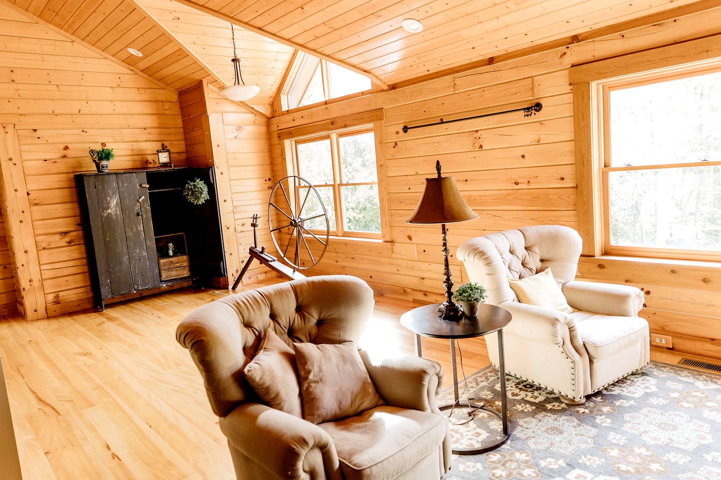 Luxurious Cabin Retreat with Heated Pool and Scenic Creek Views in Wayne Township, IN