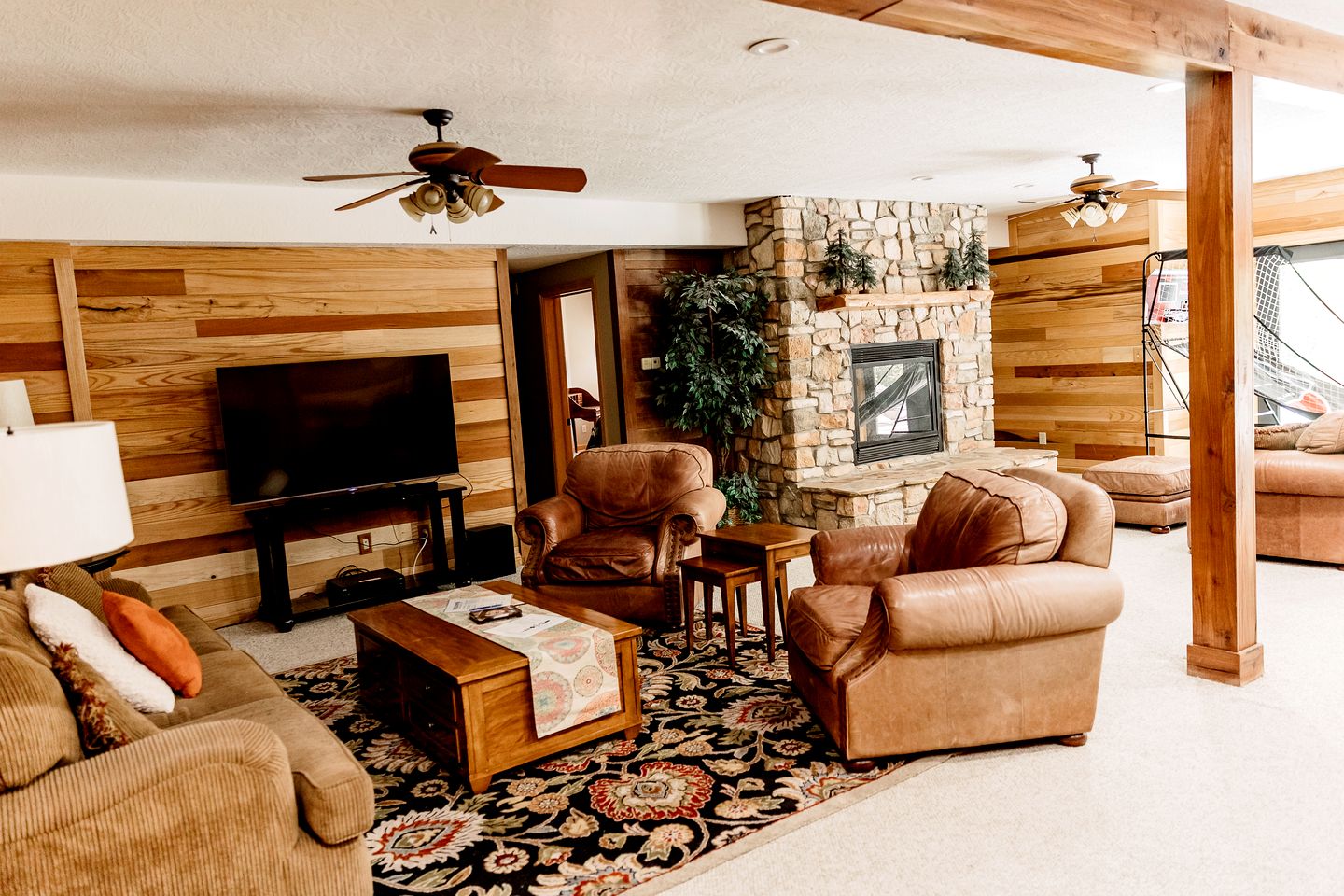 Luxurious Cabin Retreat with Heated Pool and Scenic Creek Views in Wayne Township, IN