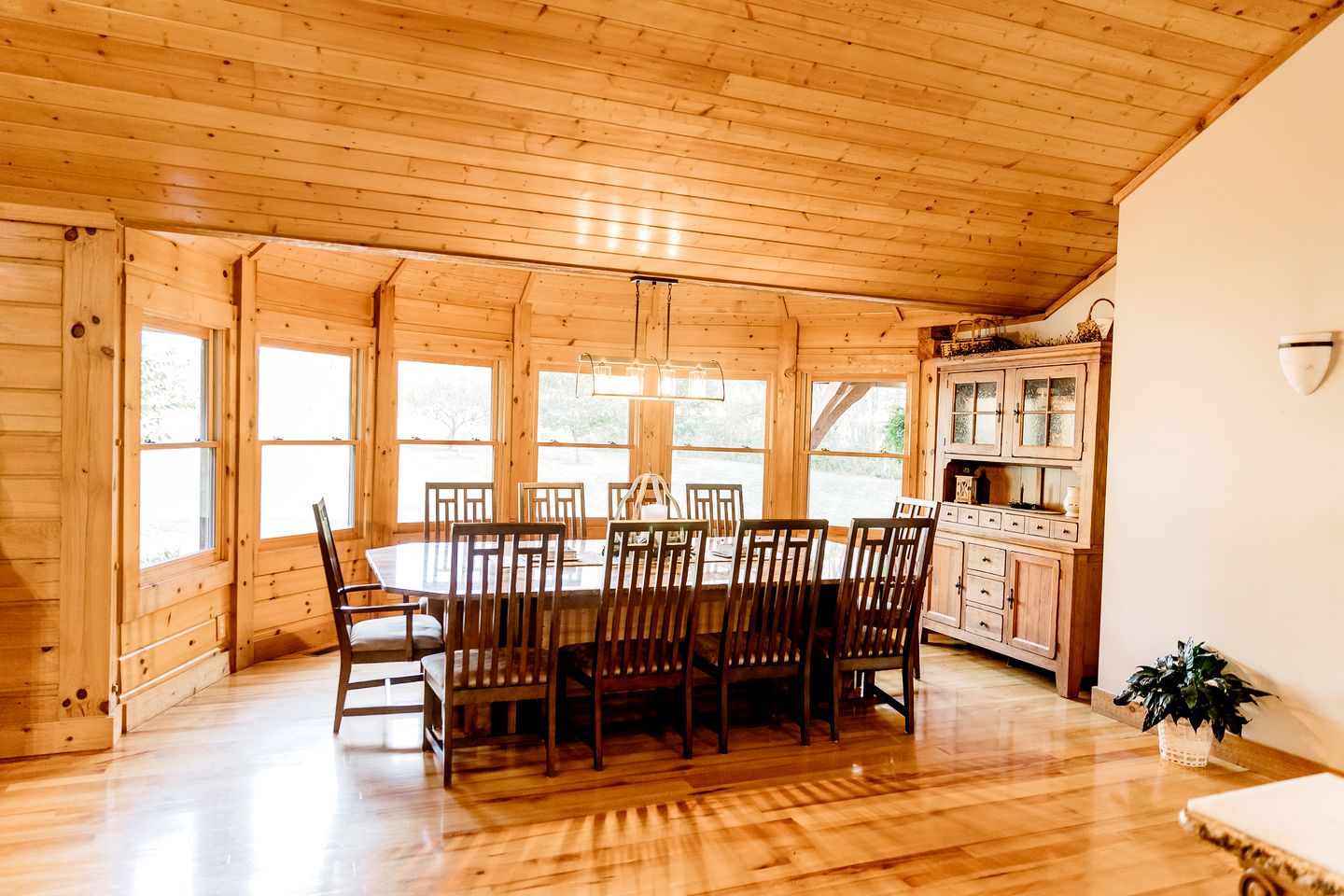 Luxurious Cabin Retreat with Heated Pool and Scenic Creek Views in Wayne Township, IN