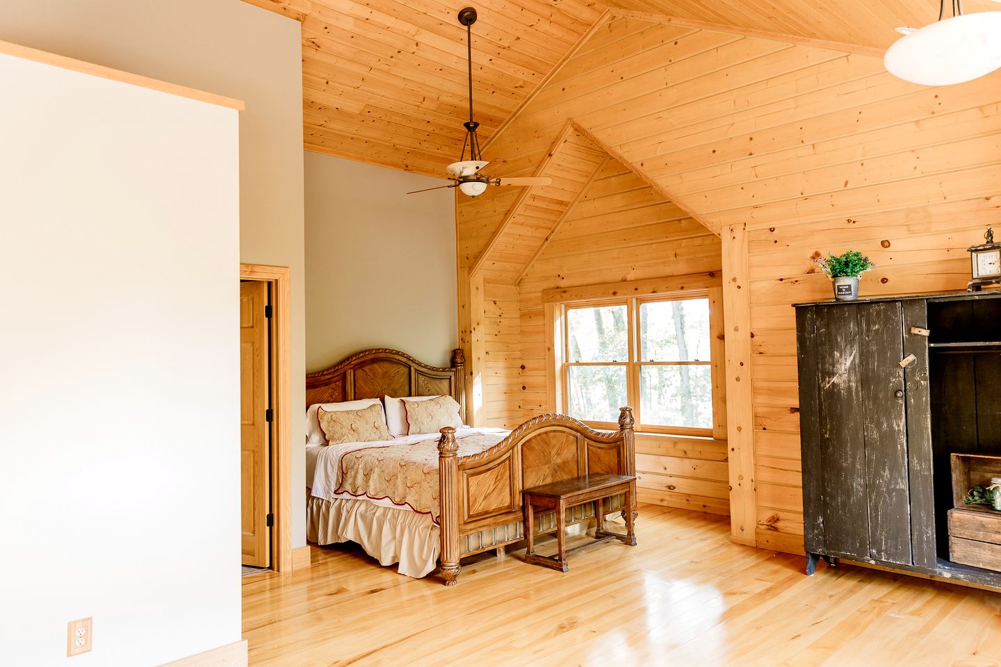 Luxurious Cabin Retreat with Heated Pool and Scenic Creek Views in Wayne Township, IN