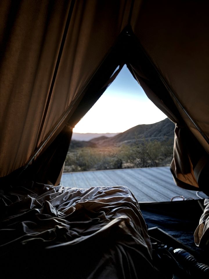 Luxurious and Comfy Bell Tent in the Stunning Nevada Desert
