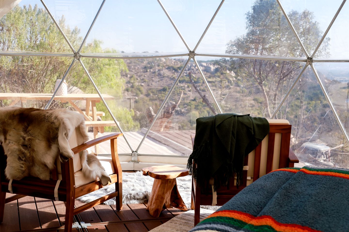 Luxurious Dome on Farm with Impressive Views at Splitrock Valley, California