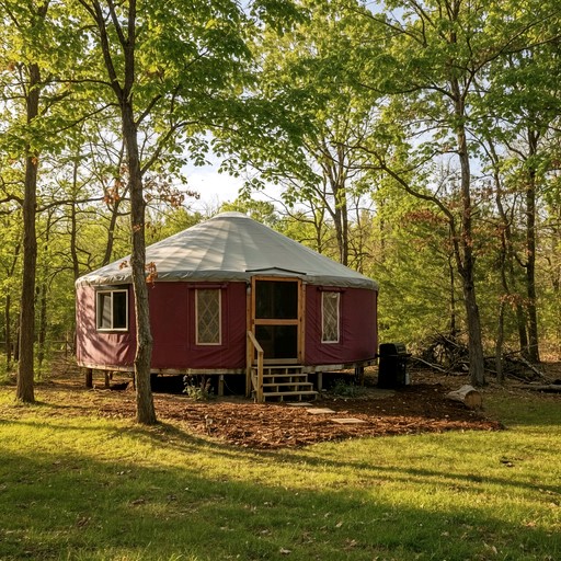Yurts (United States of America, Baldwin, Michigan)