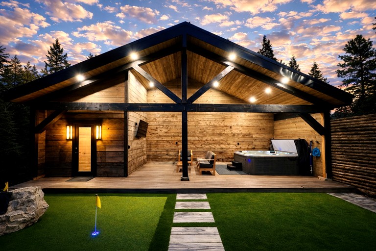 Cabins (United States of America, Duck Creek Village, Utah)