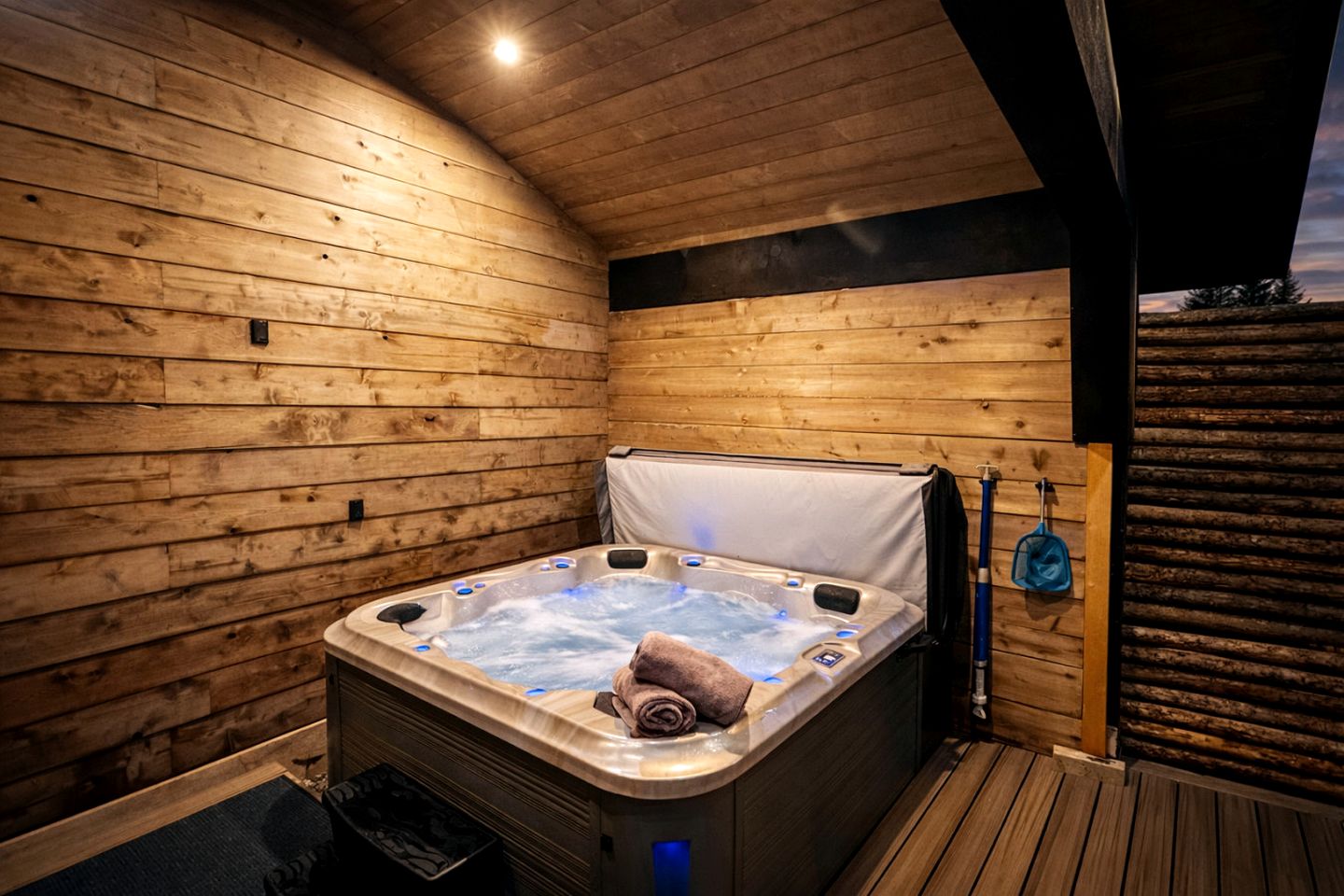 Luxurious Mountain Cabin with Sauna, Hot Tub, and Outdoor Fireplace, Perfect for a Relaxing Weekend Getaway in Utah