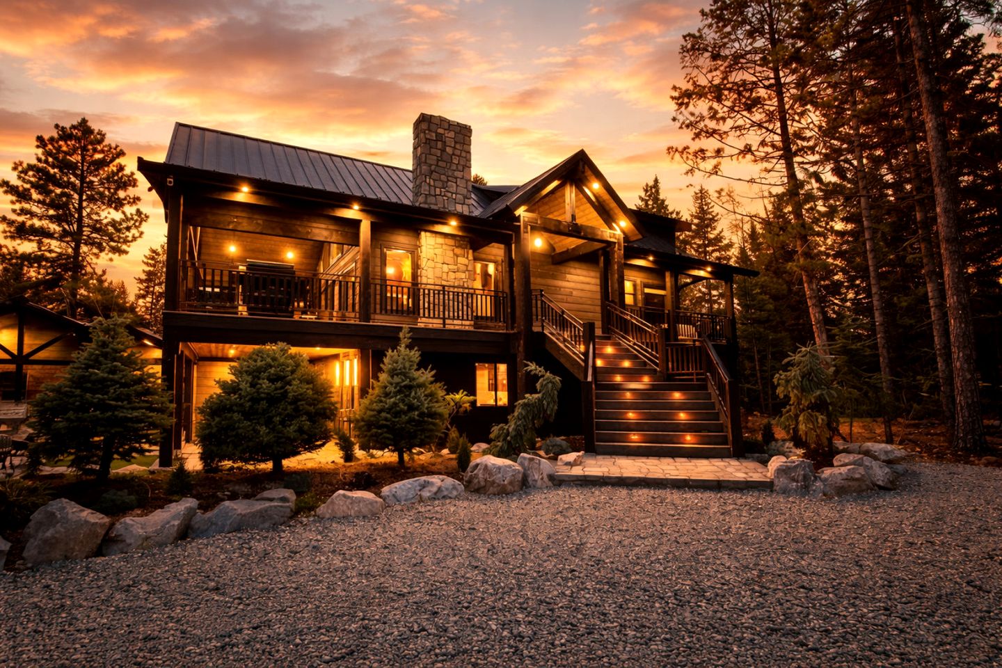 Cabins (United States of America, Duck Creek Village, Utah)