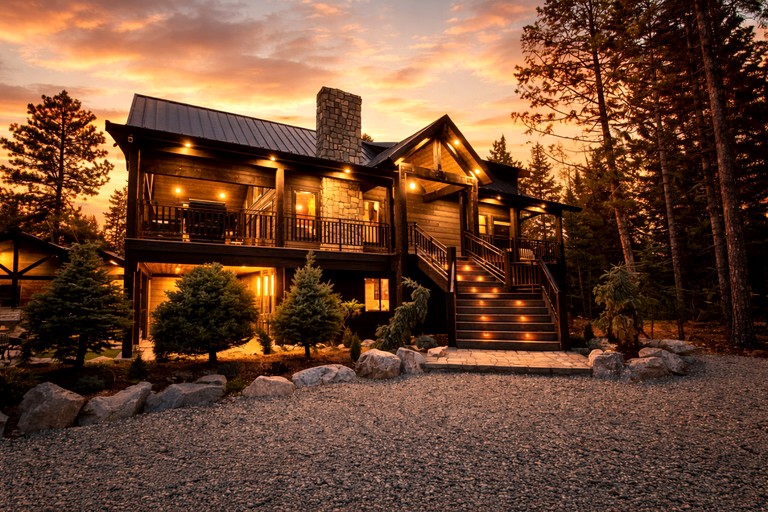 Cabins (United States of America, Duck Creek Village, Utah)