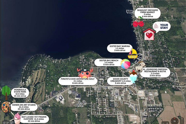 Vacation Rentals (United States of America,  Sister Bay, Wisconsin)