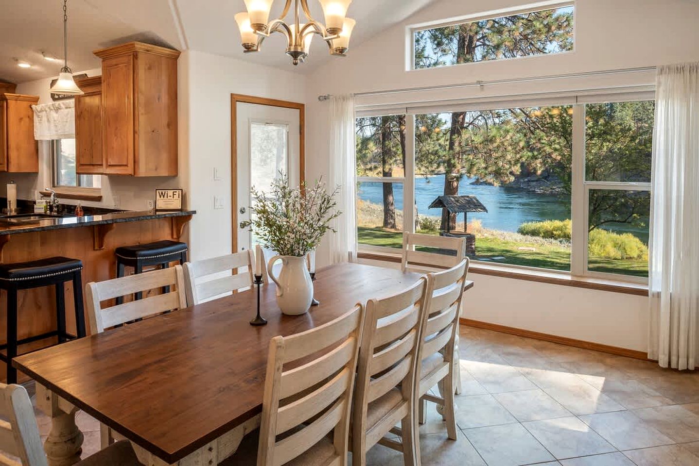 Luxurious, Riverfront Cabin with Panoramic Views of the Spokane River, in Post Falls, Idaho