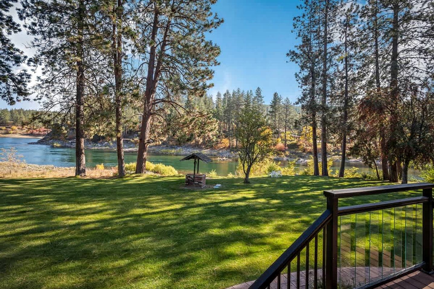 Luxurious, Riverfront Cabin with Panoramic Views of the Spokane River, in Post Falls, Idaho