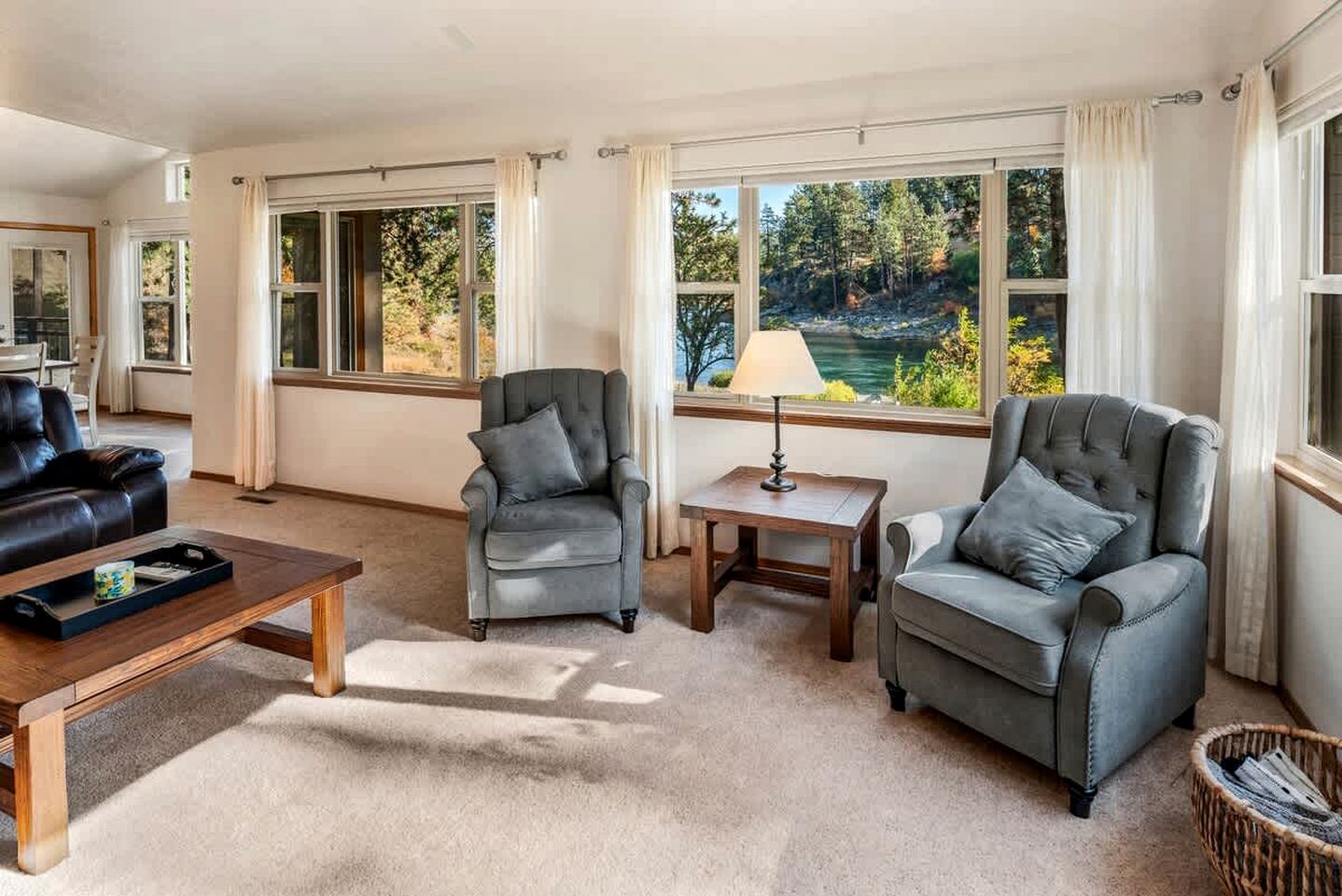 Luxurious, Riverfront Cabin with Panoramic Views of the Spokane River, in Post Falls, Idaho