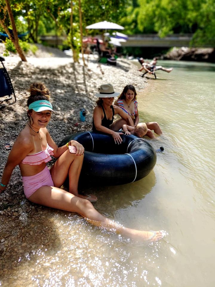 Luxurious Safari Tent for a Family Glamping Vacation by the San Marcos River near Kingsbury, Texas
