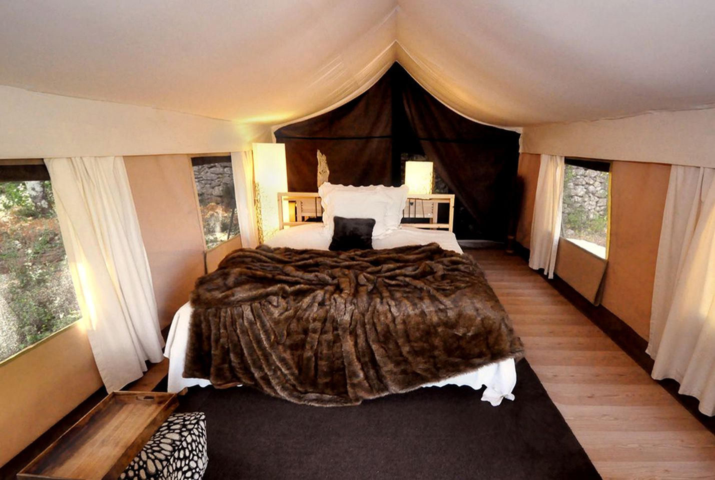 Luxurious Safari Tents Nestled in the French Countryside, Gard