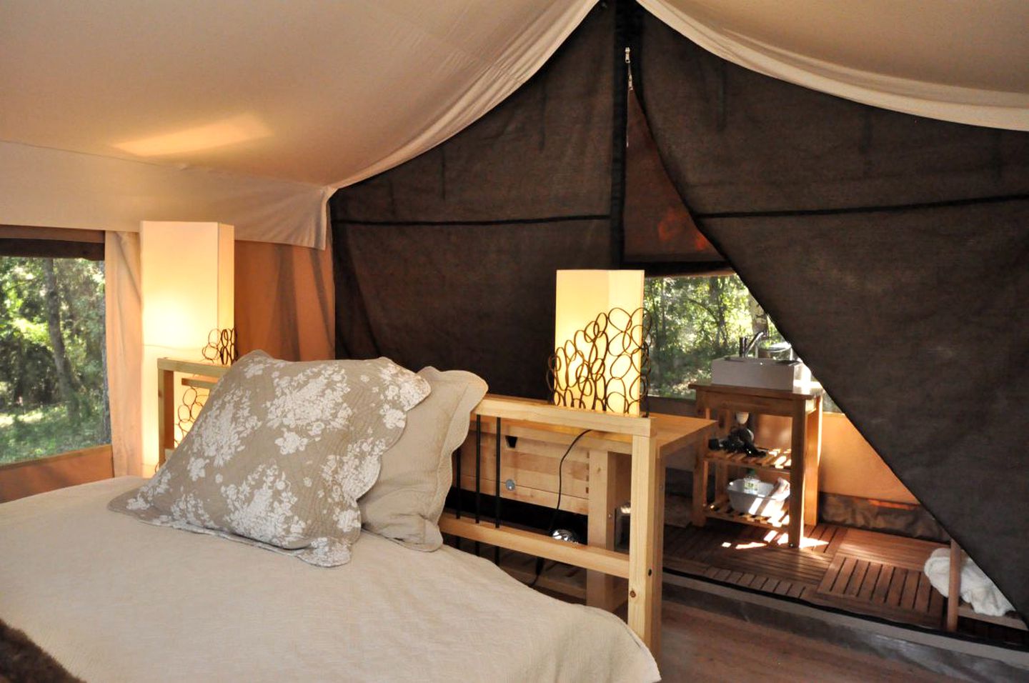 Luxurious Safari Tents Nestled in the French Countryside, Gard