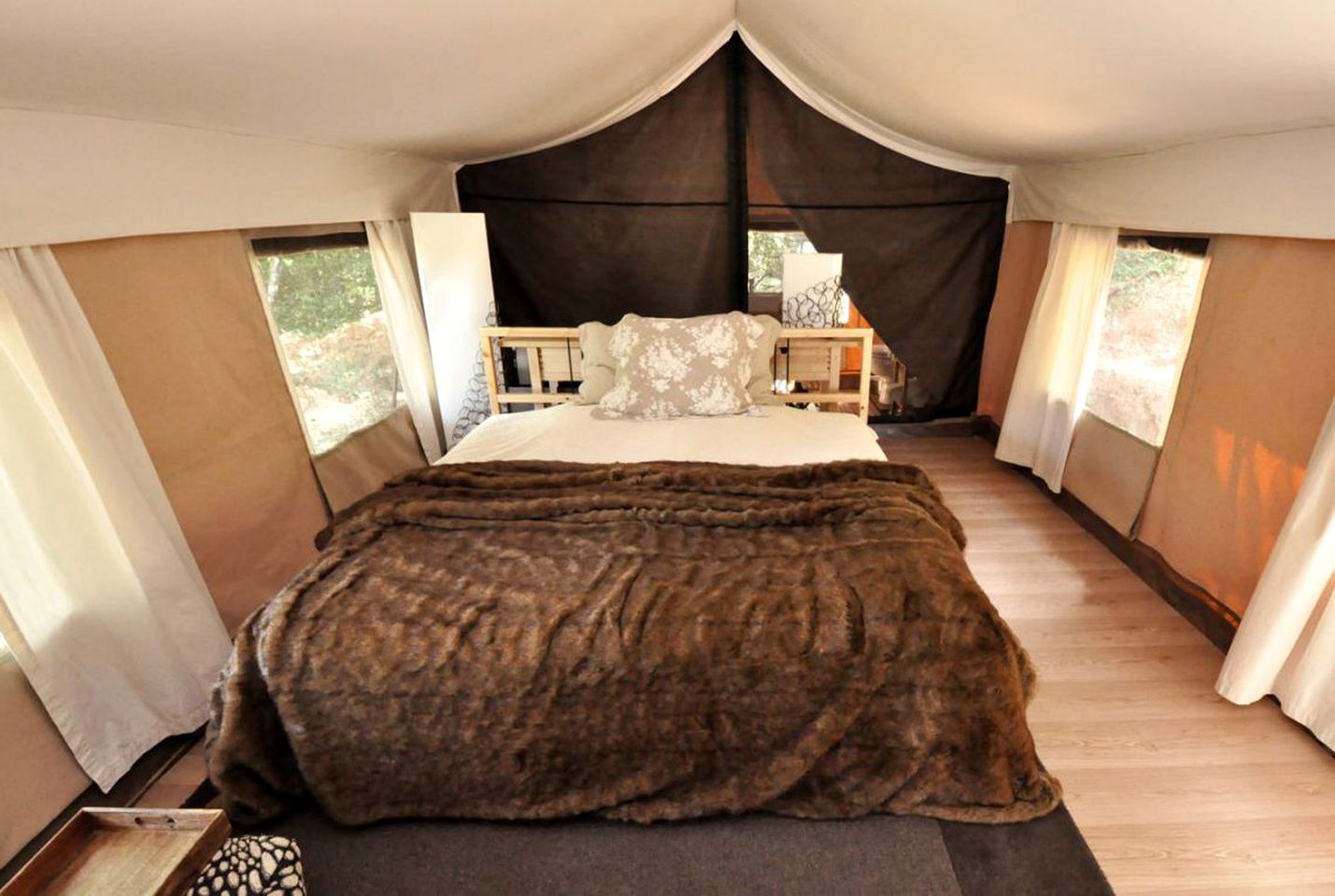Luxurious Safari Tents Nestled in the French Countryside, Gard