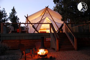 Yurt And Luxury Tent Camping Near Redwood National Parks Oregon View More Photos