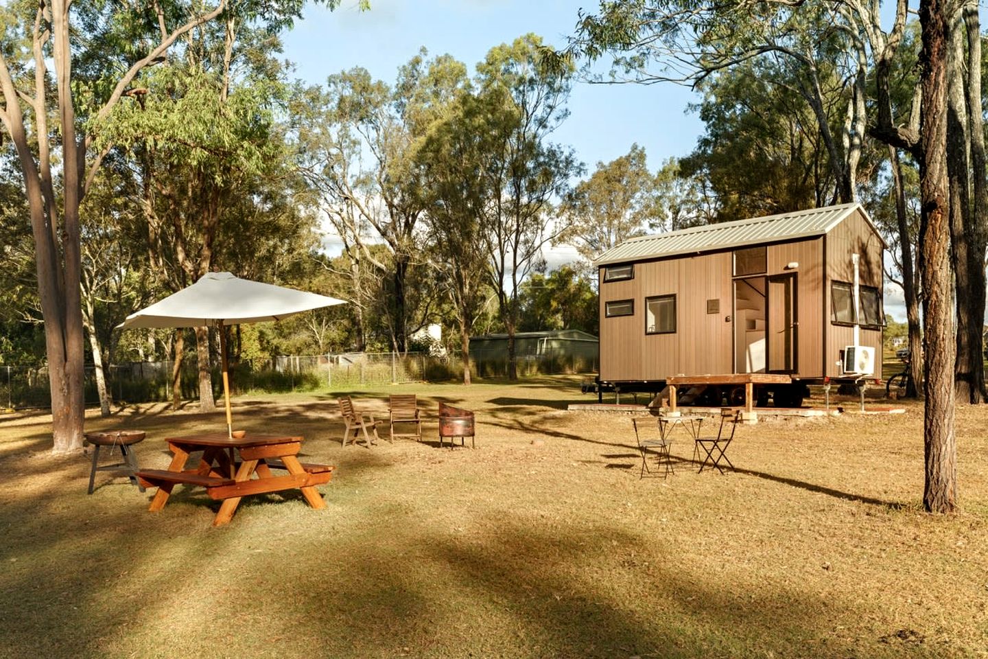 Luxurious Tiny House Loft Surrounded by Plenty of Wildlife and Near the Coast in Queensland, Australia