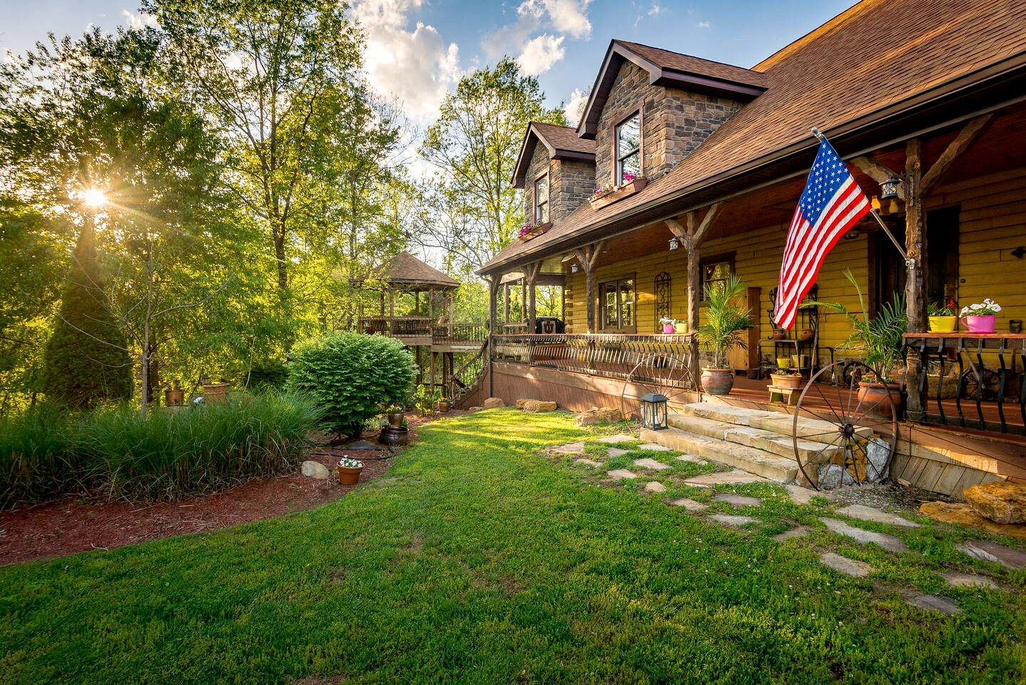 Luxury Cabin Rental With Hot Tub Hoosier National Forest Indiana