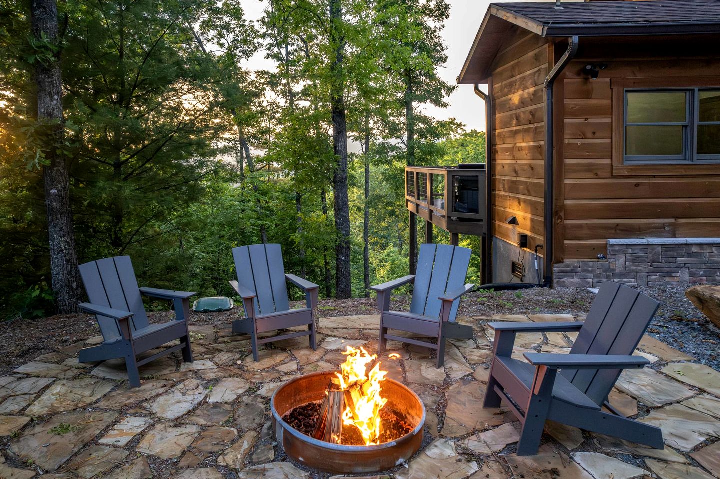 Luxury Lakeview Cabin with Theatre & Game Room near Fontana Lake, Bryson City NC