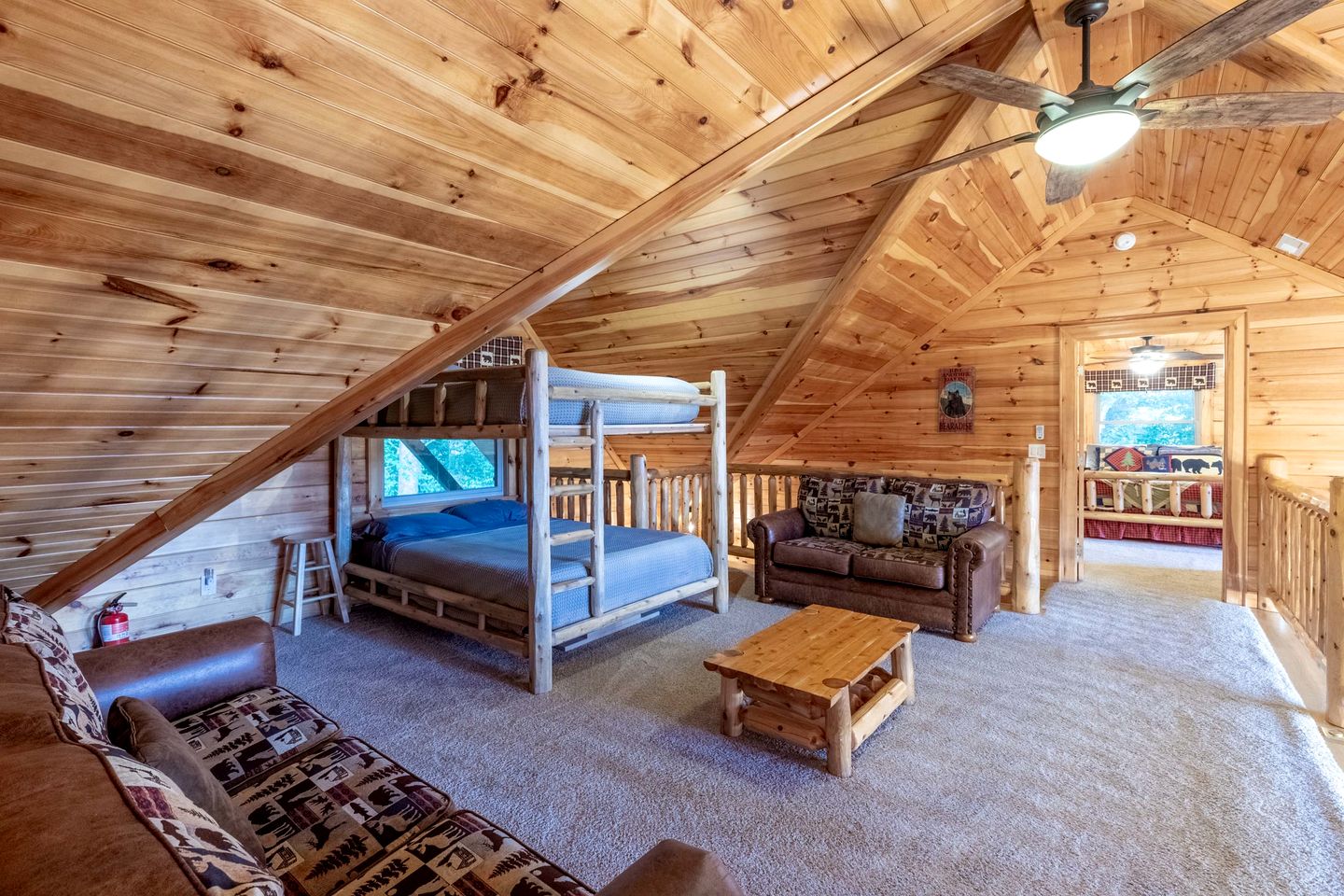 Spacious Smoky Mountain Cabin with Hot Tub & Game Room near Waynesville, NC