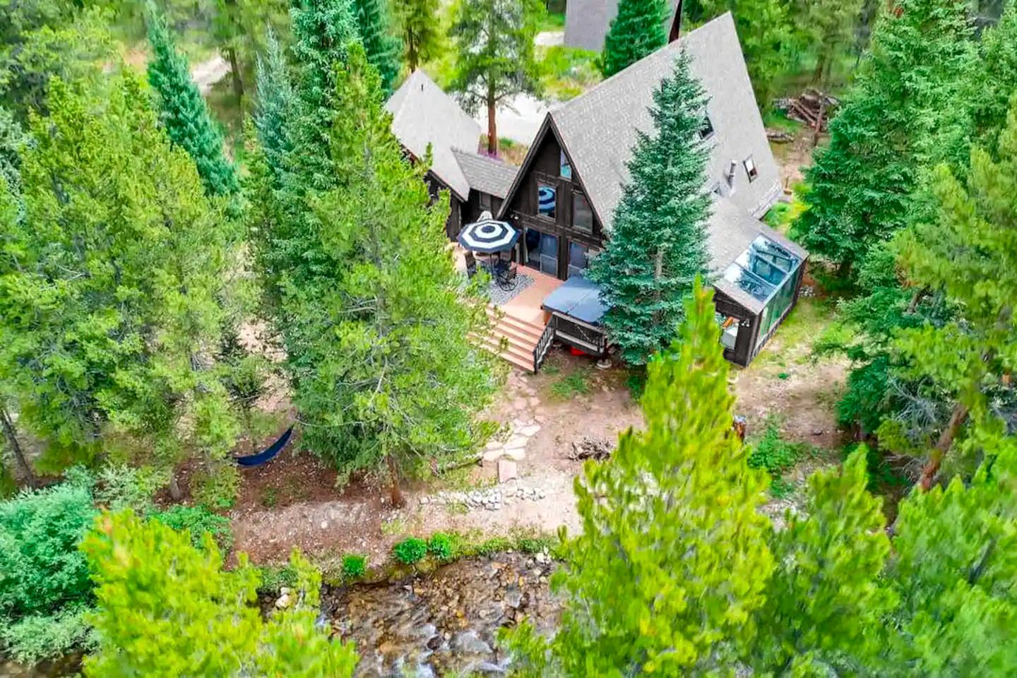 Luxury A-Frame with Hot Tub for Dreamy Vacations in Colorado